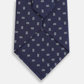 Micro Rectangle Silk Tie