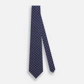 Micro Rectangle Silk Tie