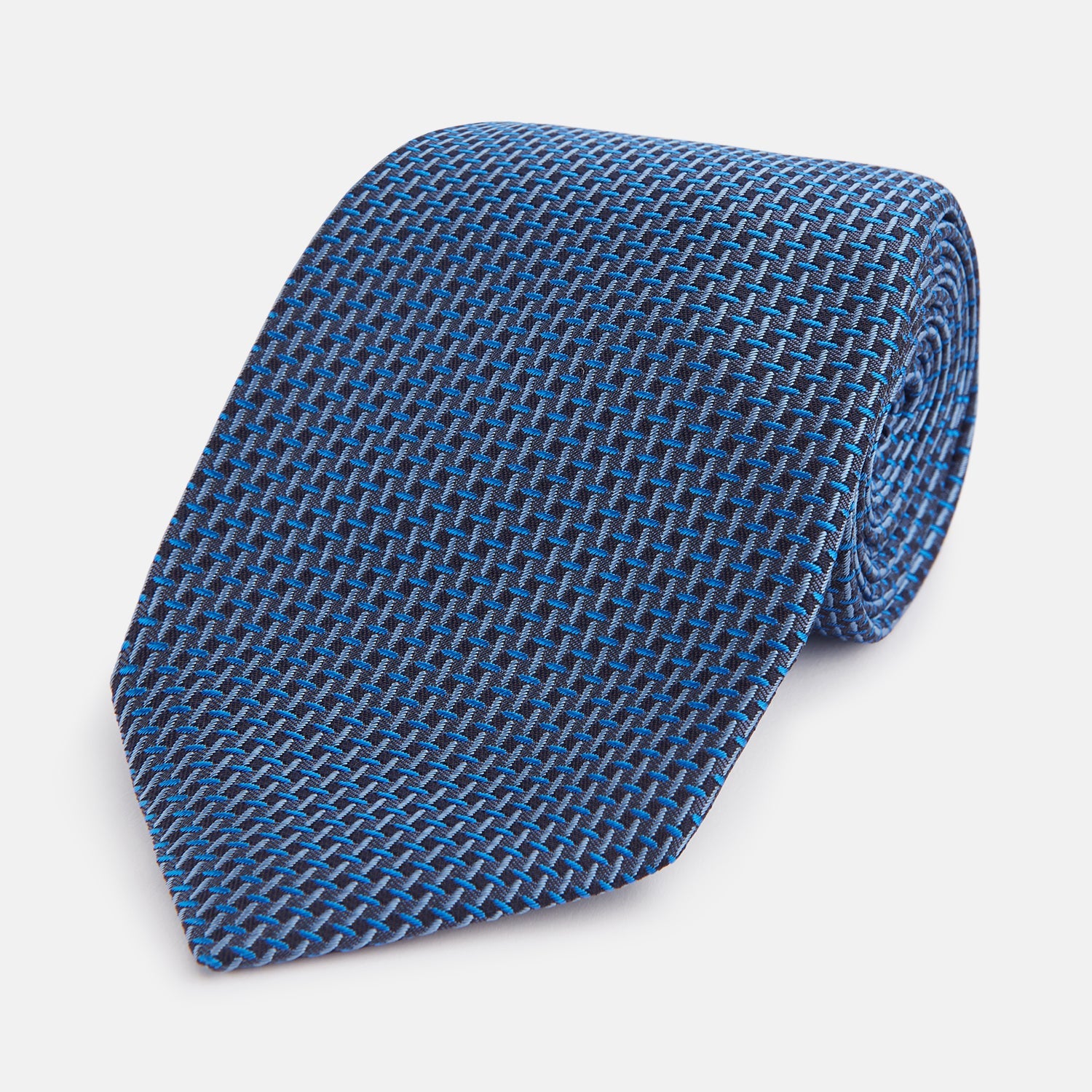 Geometric Silk Tie