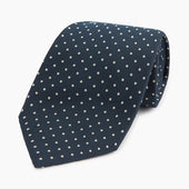 Micro Dot Silk Tie