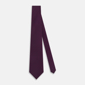 Micro Dot Bar Printed Silk Tie