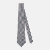 Purple And Forest Green Rosette Medallion Printed Slik Tie