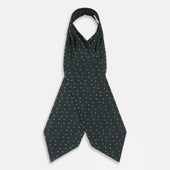 Pale And Green Micro Dot Cravat
