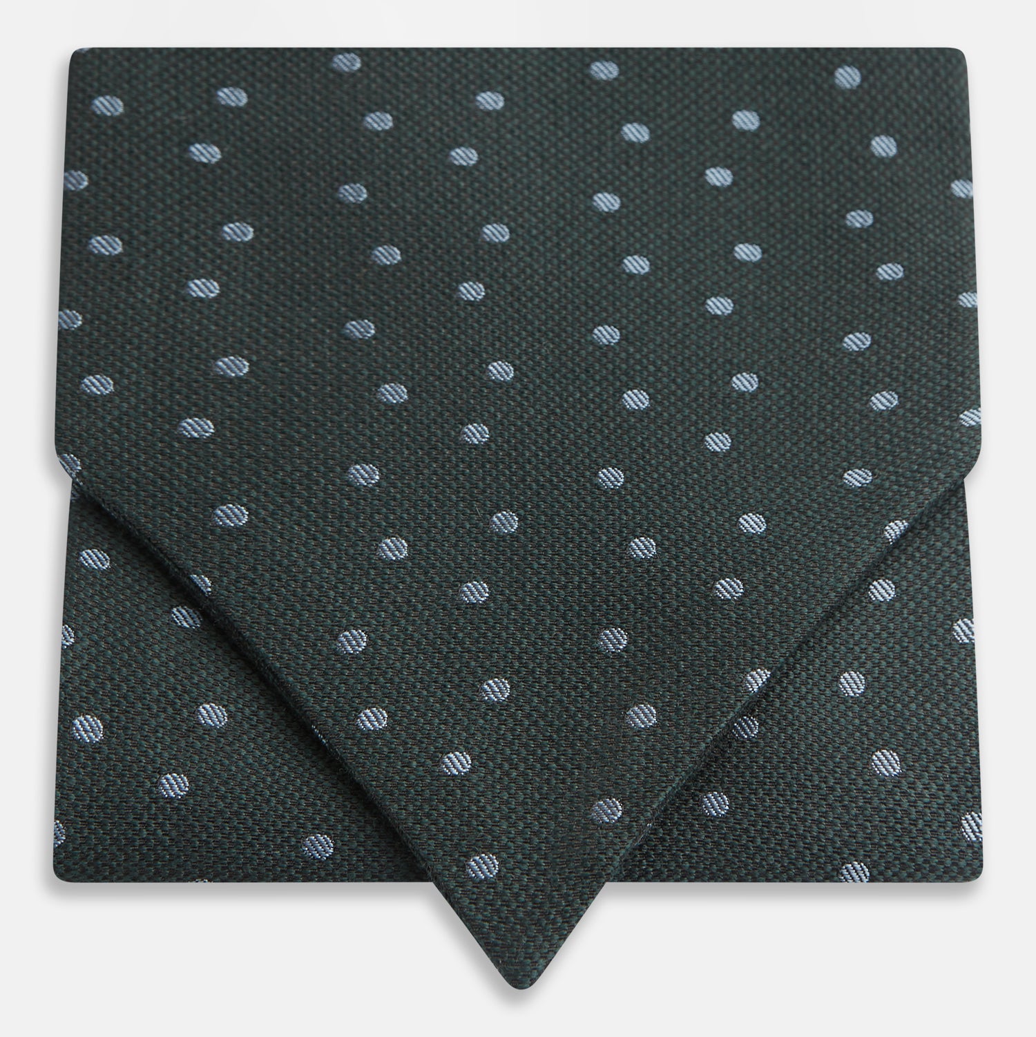 Pale And Green Micro Dot Cravat