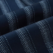 Dotted Stripe Printed Silk Cravat
