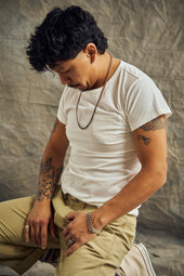 Tubular Pocket Tee Shirt Natural