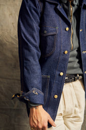 Barn Jacket Rinsed Indigo