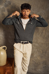 Half Zip Sweatshirt Faded