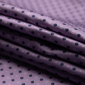 Floral Printed Silk Bespoke Tie Lilac