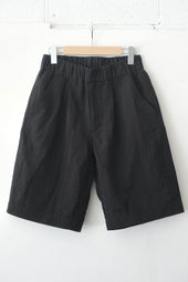 FUJITO Wide Easy Shorts Black,Navy Stripe | Directors Web Shop powered by BASE