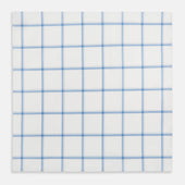 Colony Grid Check Hand Rolled Handkerchief