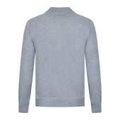 Merino Wool Silk Knitted Polo