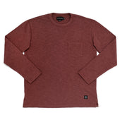 Mauve Double Slub Pocket T-Shirt