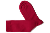 CHAUSSETTES COTON COTES/ROUGE