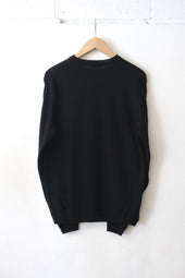 Fujito L S Knit T Shirt Light Charcoal Black Directors Web Shop Powered By Base