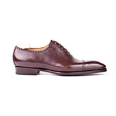 The Straight Toe Cap Oxford With Brogued Adelaide