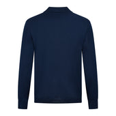 Merino Wool Silk Knitted Polo
