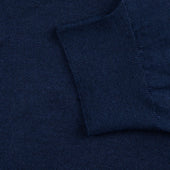 Merino Wool Silk Knitted Polo