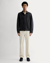 The Denim Utility Jacket | Black