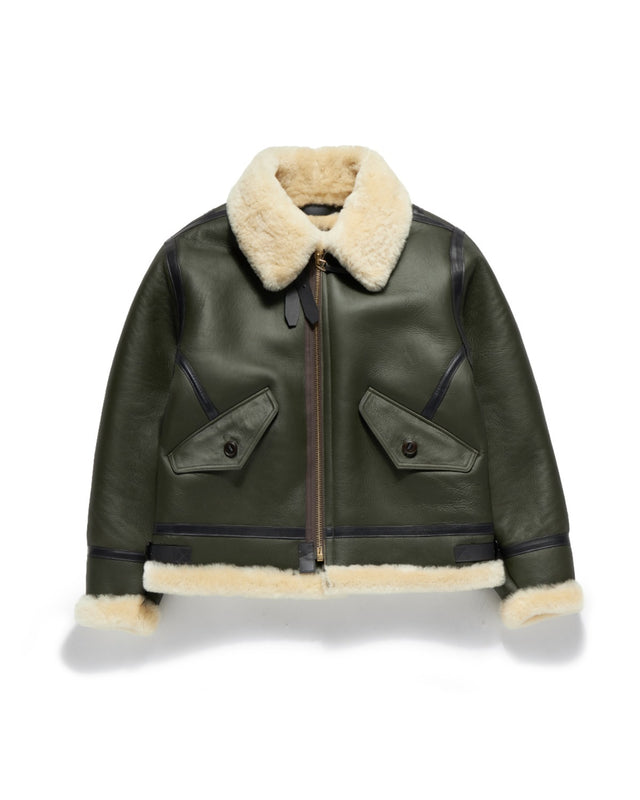 AIRBONE MOUTON JUMPER / GREEN