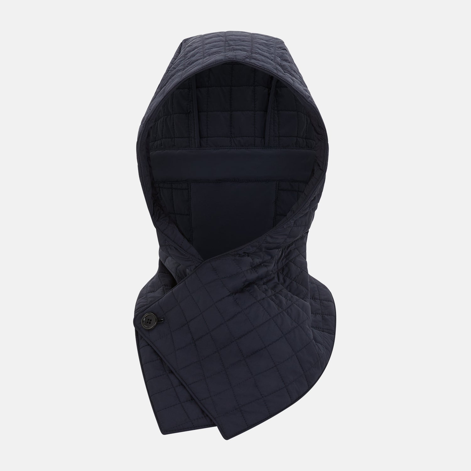 Quilted Hood With Neck Warmer