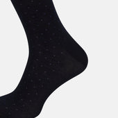 Azzurro Polka Dot Long Socks
