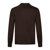 Merino Wool Silk Knitted Polo