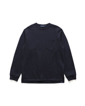 ONE POCKET L/S T-SHIRT / NAVY
