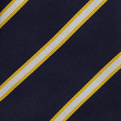 And White Blazer Silk Tie