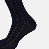 Azzurro Dash Striped Length Socks