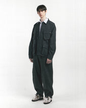 Jungle Fatigue Jacket Grey Check