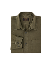 4.5-oz. Twill Shirt - Military Olive