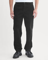Wide Wale Corduroy Trouser | Black