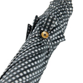 Shibumi X Mario Talarico Umbrella White Gingham Bamboo