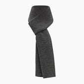Rib Knit Cashmere Scarf