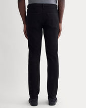 The Relaxed 4-Way Stretch Organic Jean | Uniform | Black