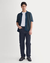 Button-Down Resort Polo | Midnight Navy/Kalamata