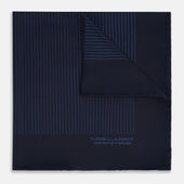 Stripe Silk Pocket Square