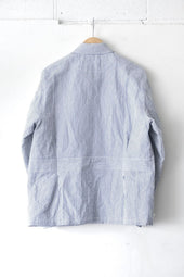 Fujito Jungle Fatigue Jacket Navy Stripe Black Directors Web Shop Powered By Base