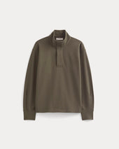 Off-Duty Terry Pullover | Olive Night