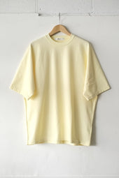 Fujito Half Sleeve T Shirt Aqua Marine Lemon Heather Gray Off White Directors Web Shop Powered By Base