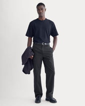 Relaxed Midweight Tee | Black