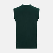 Cashmere Sleeveless Cardigan