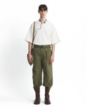 Curve Knee Belted Pants