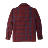 Seattle Wool Jac-shirt - Deep Red Blue Green