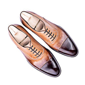 The Straight Cap Toe Oxford Airbrush Antiquisato