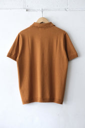 Fujito Knit Polo Easy Gold Lemon Dark Navy Dark Wine Directors Web Shop Powered By Base