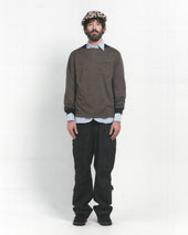 Marina T Shirts Black Brown Stripe
