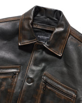 Workers Blouson Leather Jacket Vintage