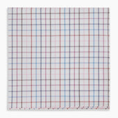 Hand Rolled Multi Graph Check Handkerchief